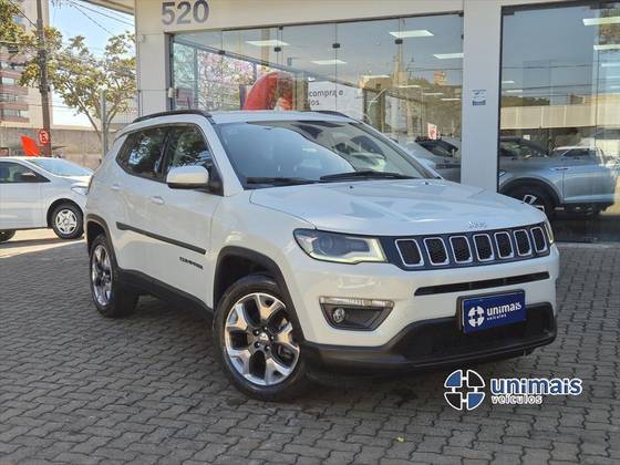 JEEP COMPASS 2.0 16V FLEX LONGITUDE AUTOMÁTICO JEEP COMPASS 2.0 16V FLEX LONGITUDE AUTOMÁTICO